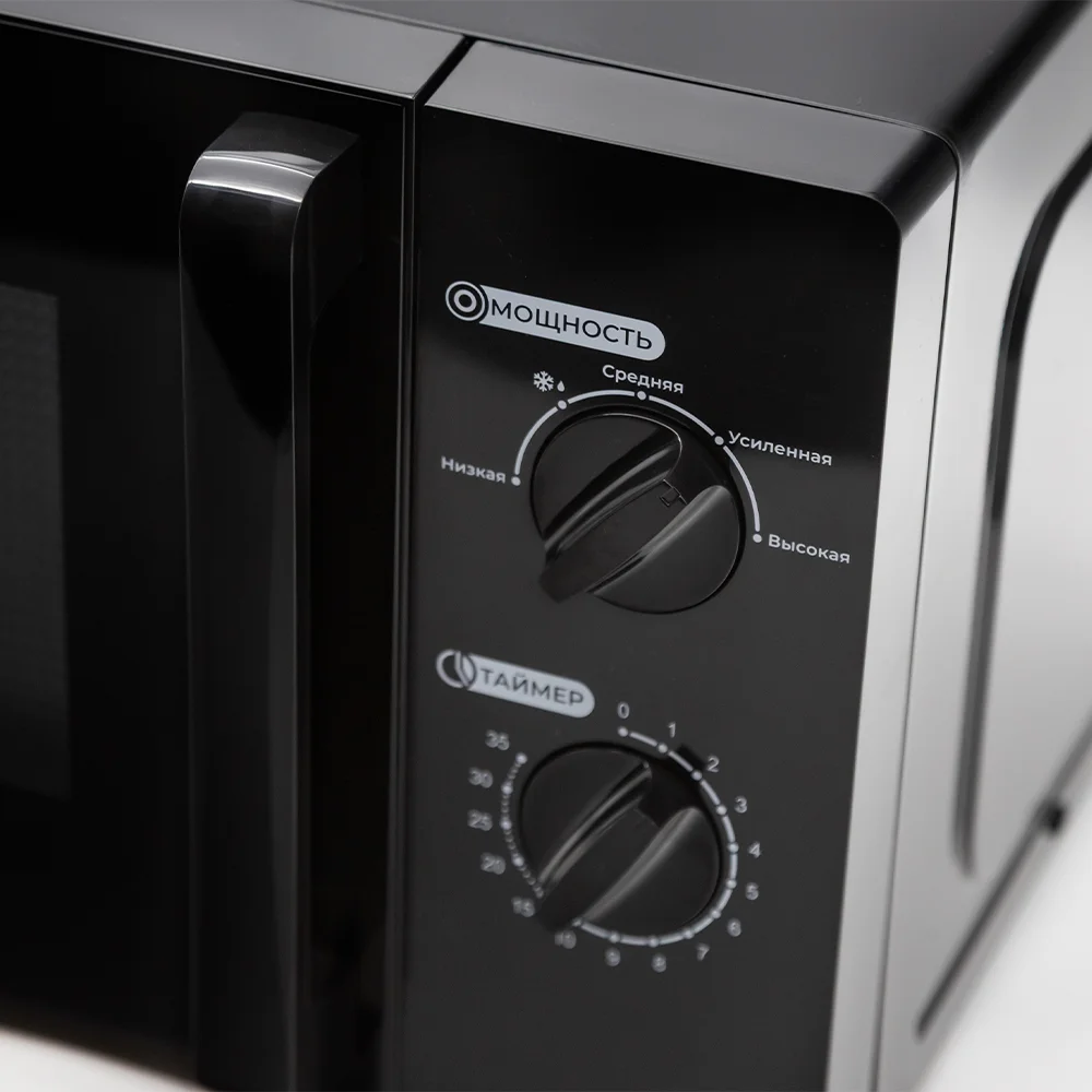 Микроволновая печь с антипригарным покрытием внутри