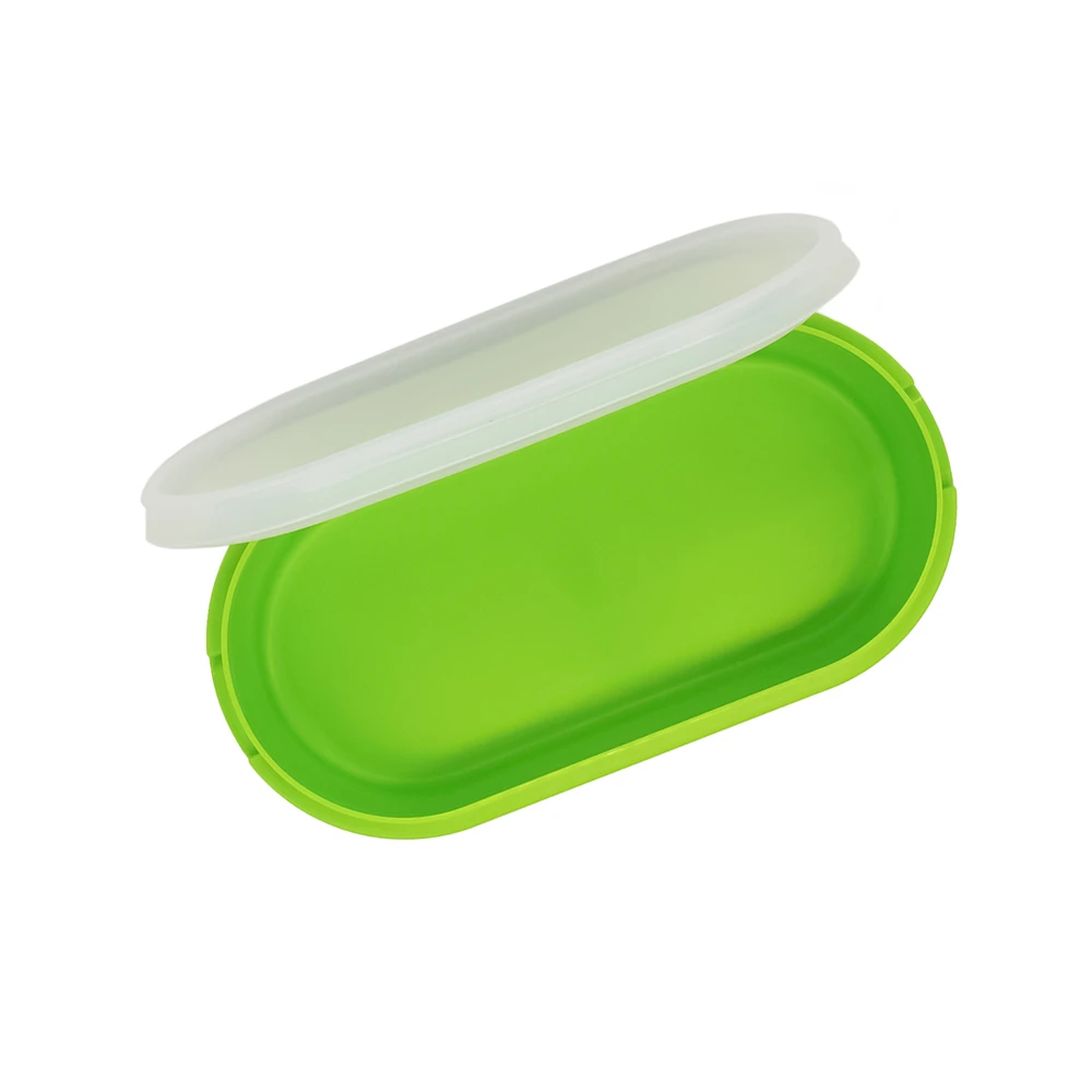 Демонстрация отснятого контейнера для продуктов