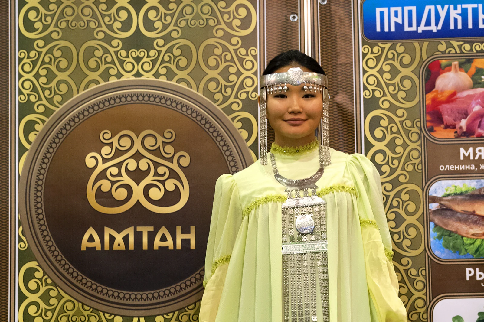 демонстрация разработанного бренда на выставке