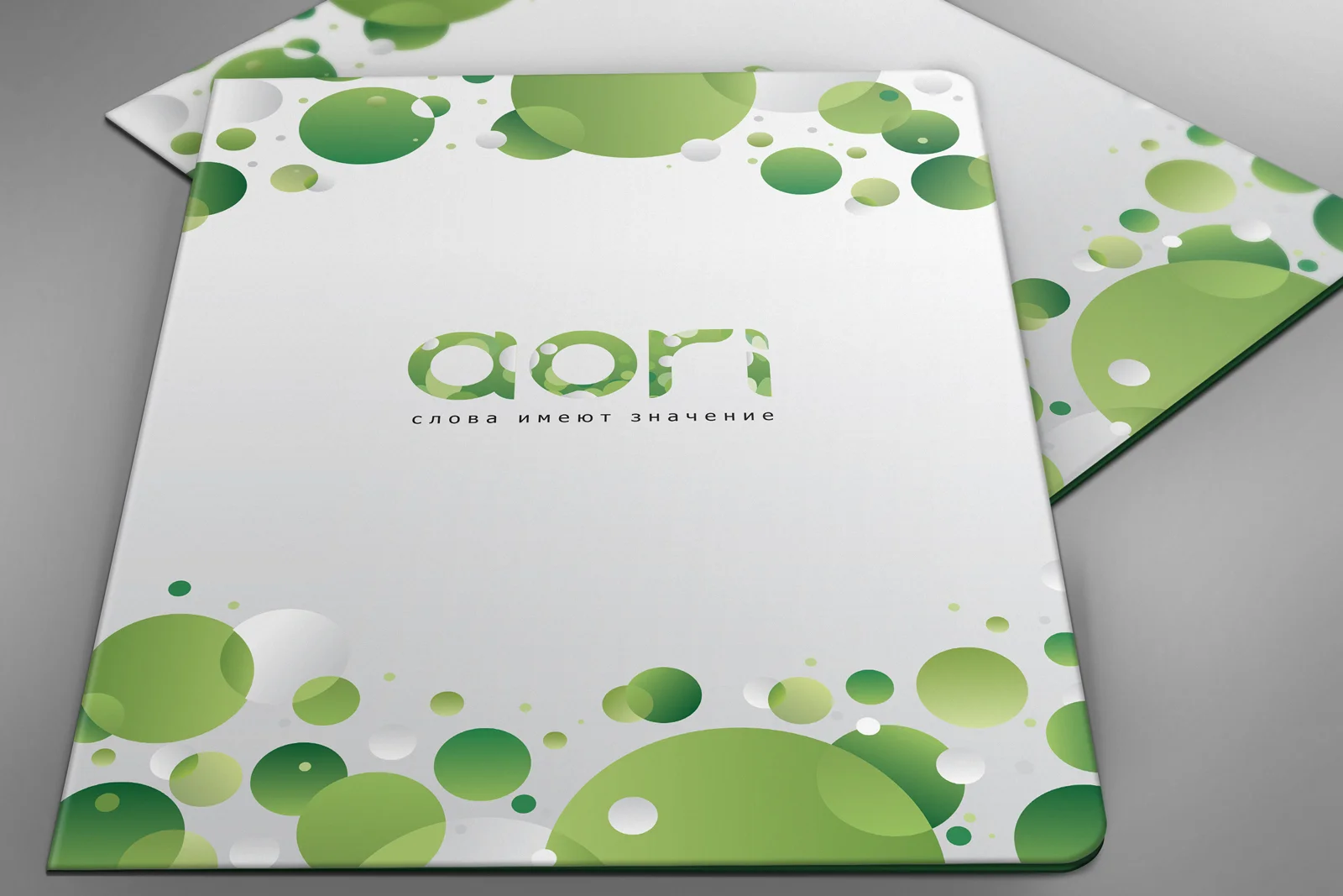 Брендированная папка для документов