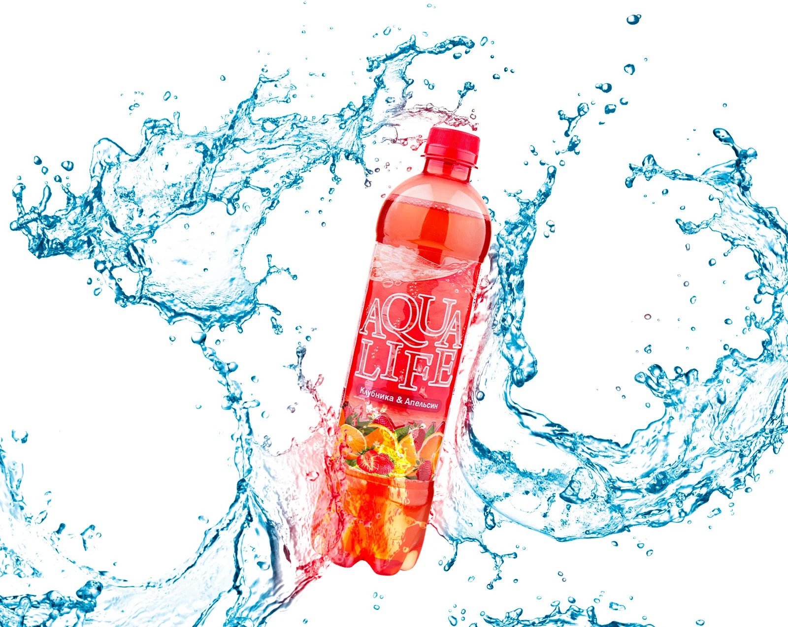 Этикетка разработанная для питьевой воды