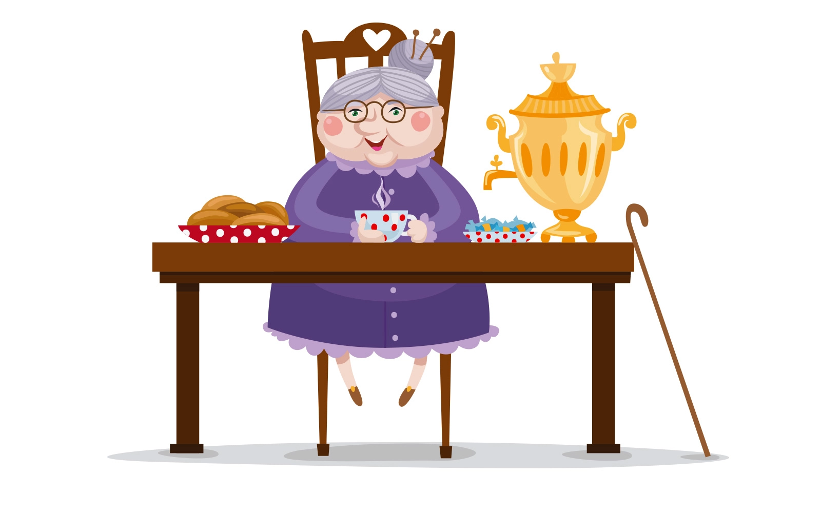 Кукумбер сделал эту иллюстрацию для стенда