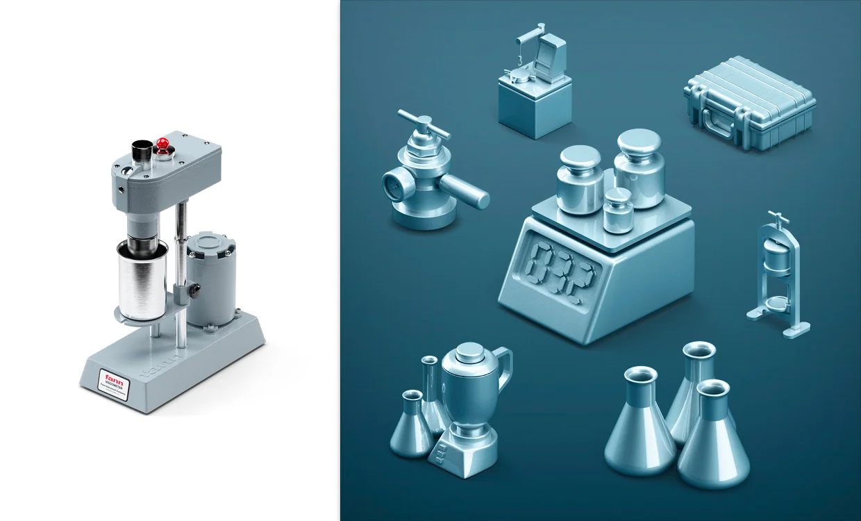 Пример сайта с инструментами для бурения