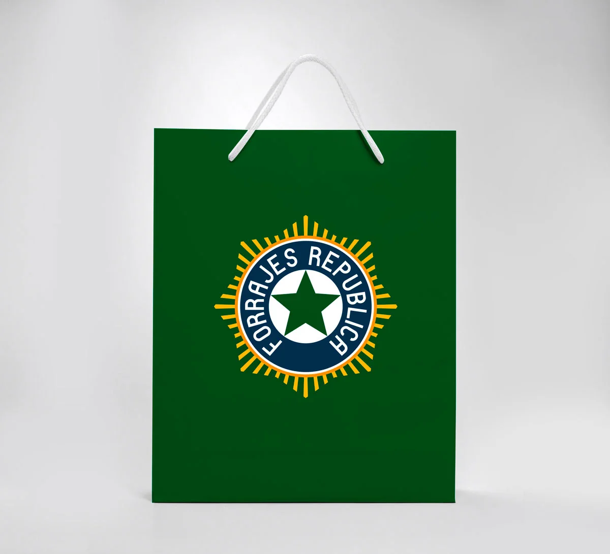 Демонстрация фирменного стиля для поставщика