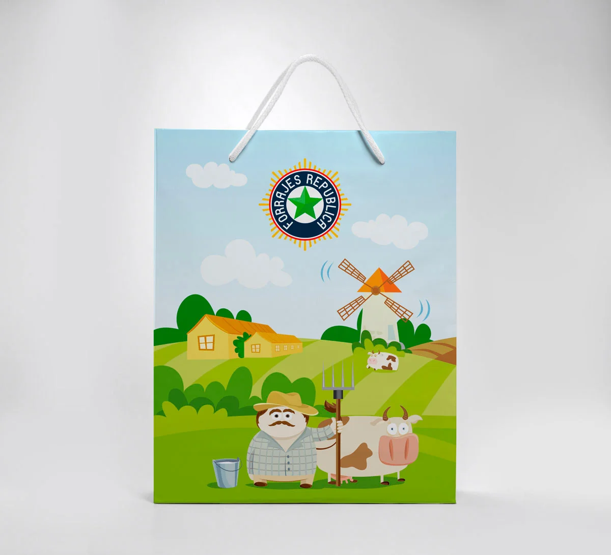 Фирменный стиль сельхоз поставщика