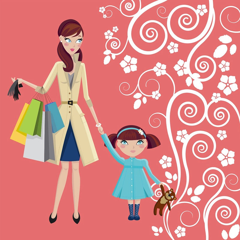 Иллюстрация для магазина разработанная в дизайн бюро Кукумбер