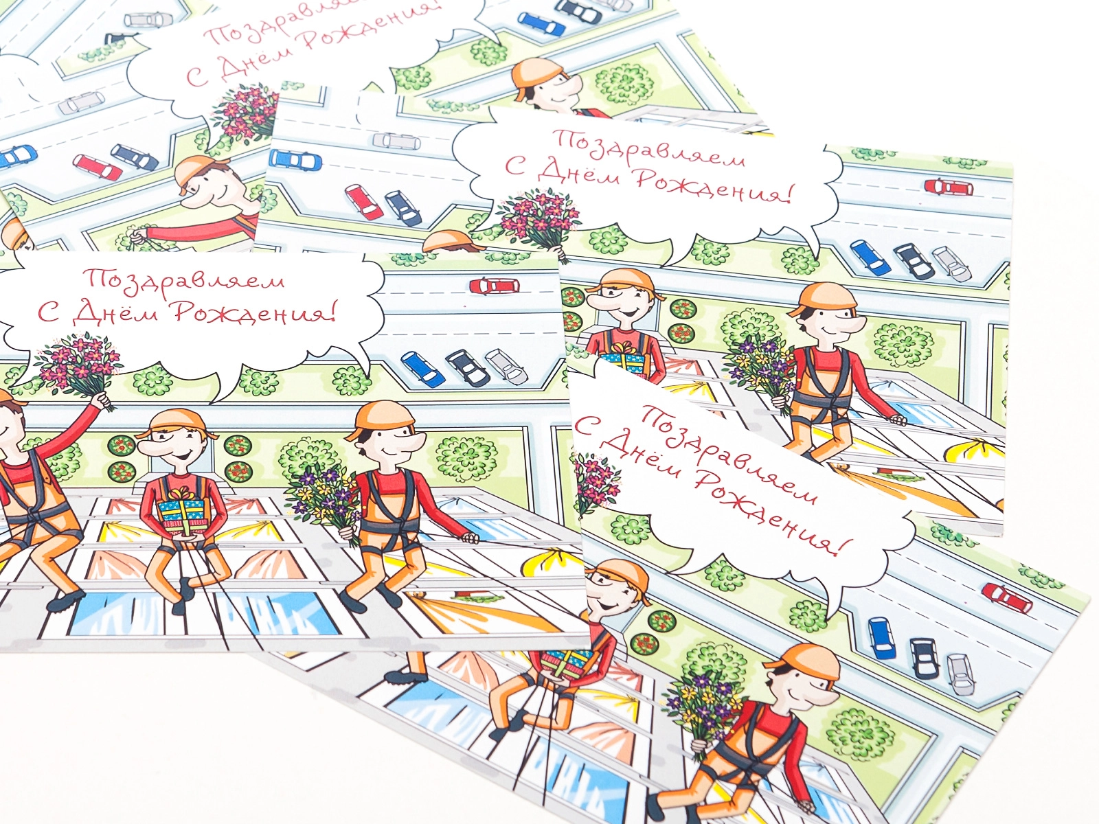 Дизайн открыток для полиграфии (Зеленоград)