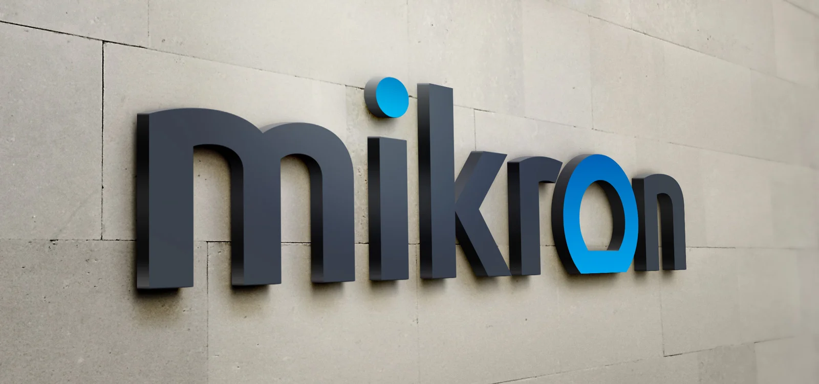 Вывеска микрон логотип