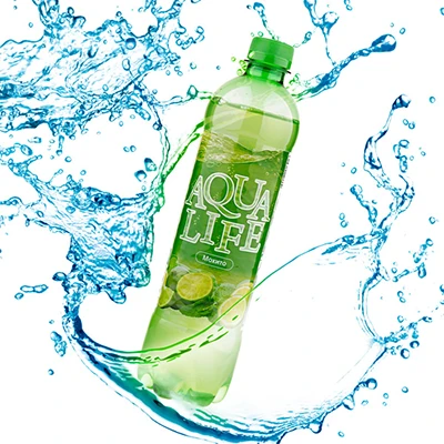 Этикетки серии воды, вкусовой воды и лимонадов «AQUALIFE»
