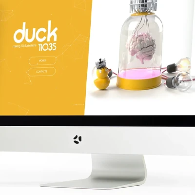 Создание сайта портфолио для 3D художника