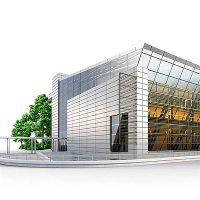 3D модель торгового центра «Европа»